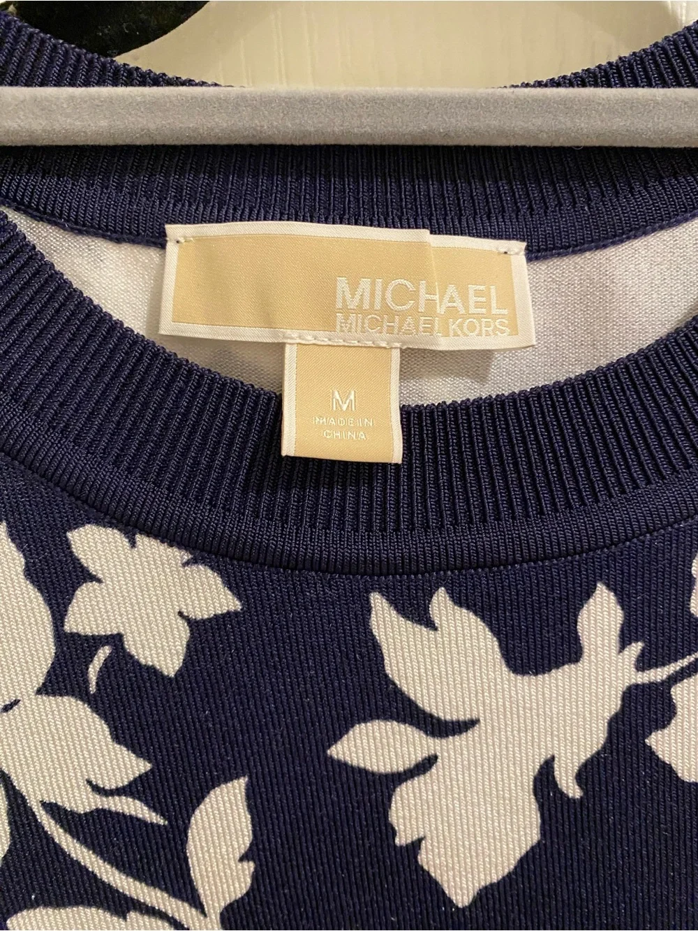 Michael Kors skirt and blouse knit set